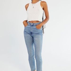 High-Waisted Girlfriend Jean - Light Wash